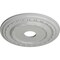 Ekena Millwork Dublin Ceiling Medallion (Fits Canopies up to 5 1/8"), 17 7/8"OD x 3 5/8"ID x 1 1/4"P, Frost CM17DUFRF - alternate 3